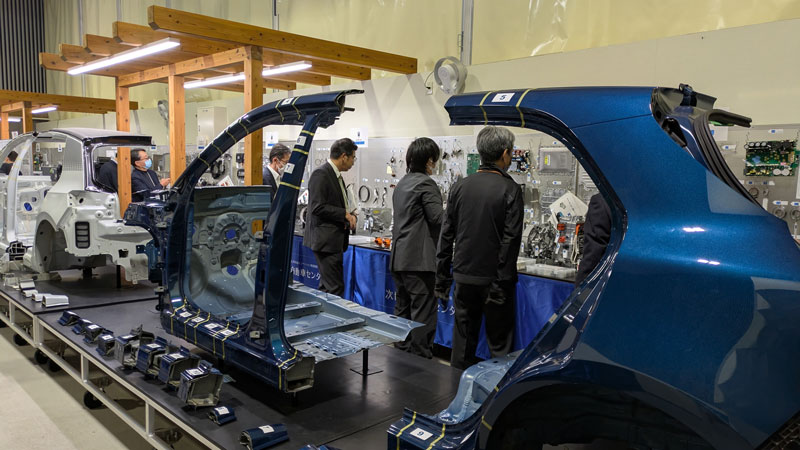 ベンチマークルームの見学